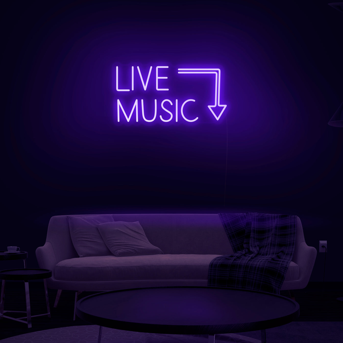 'Live Music' Neon Sign - Nuwave Neon