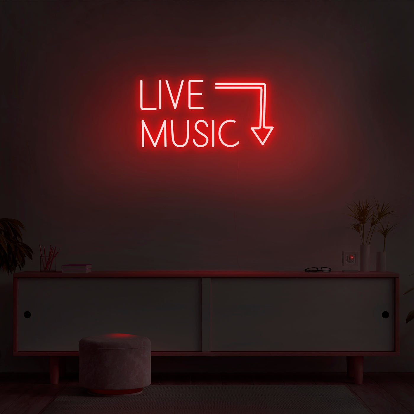 'Live Music' Neon Sign - Nuwave Neon