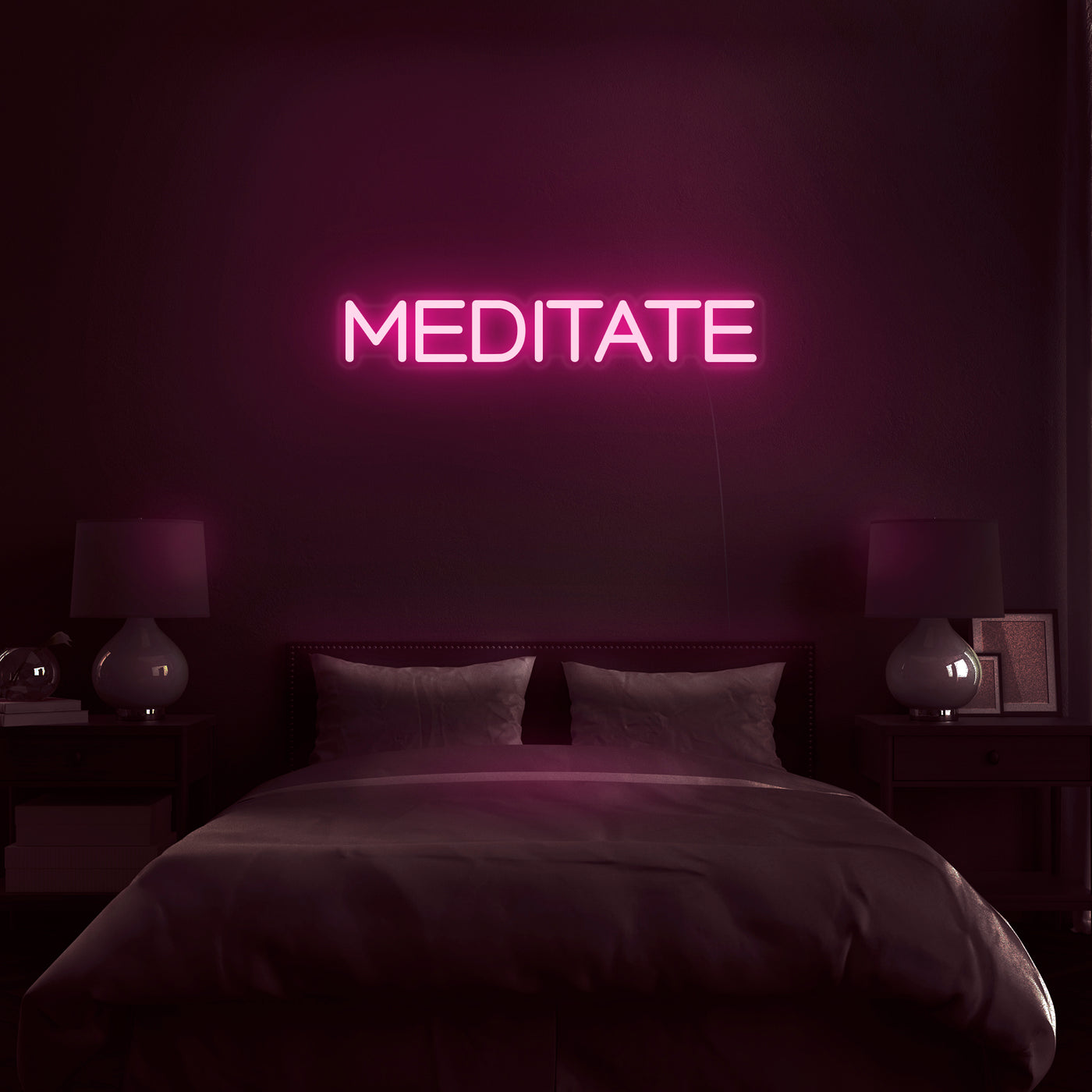 'Meditate' Neon Sign - Nuwave Neon