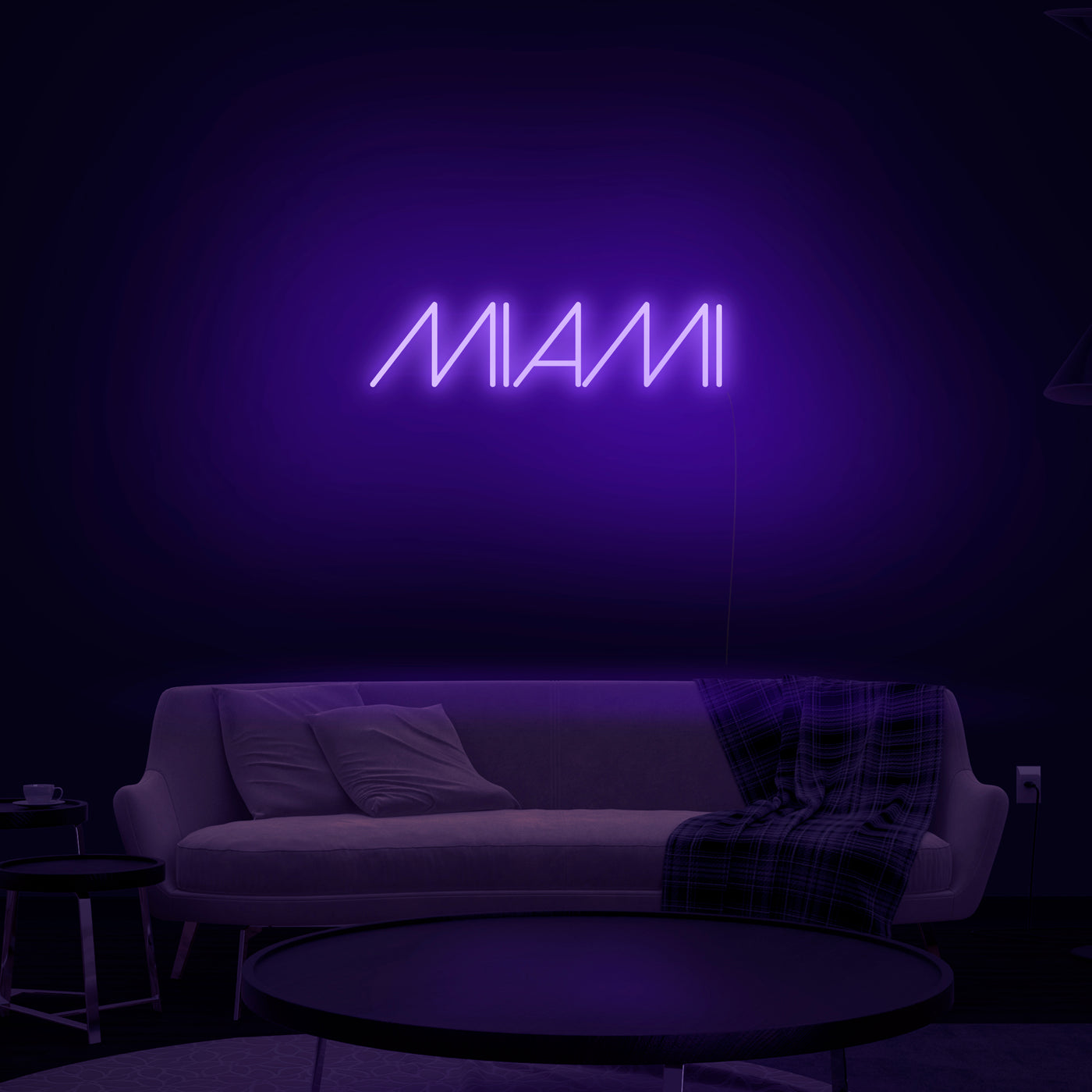 'Miami' Neon Sign - Nuwave Neon