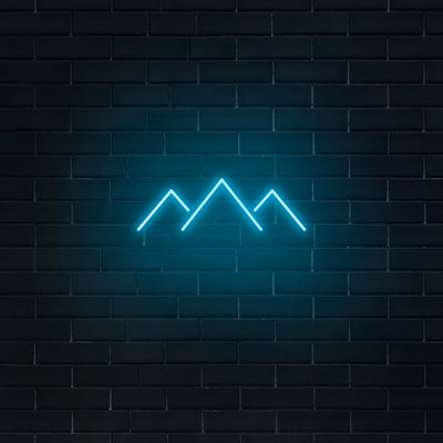 'Mountains' Neon Sign - Nuwave Neon