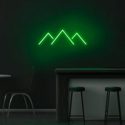 'Mountains' Neon Sign - Nuwave Neon