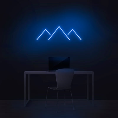 'Mountains' Neon Sign - Nuwave Neon