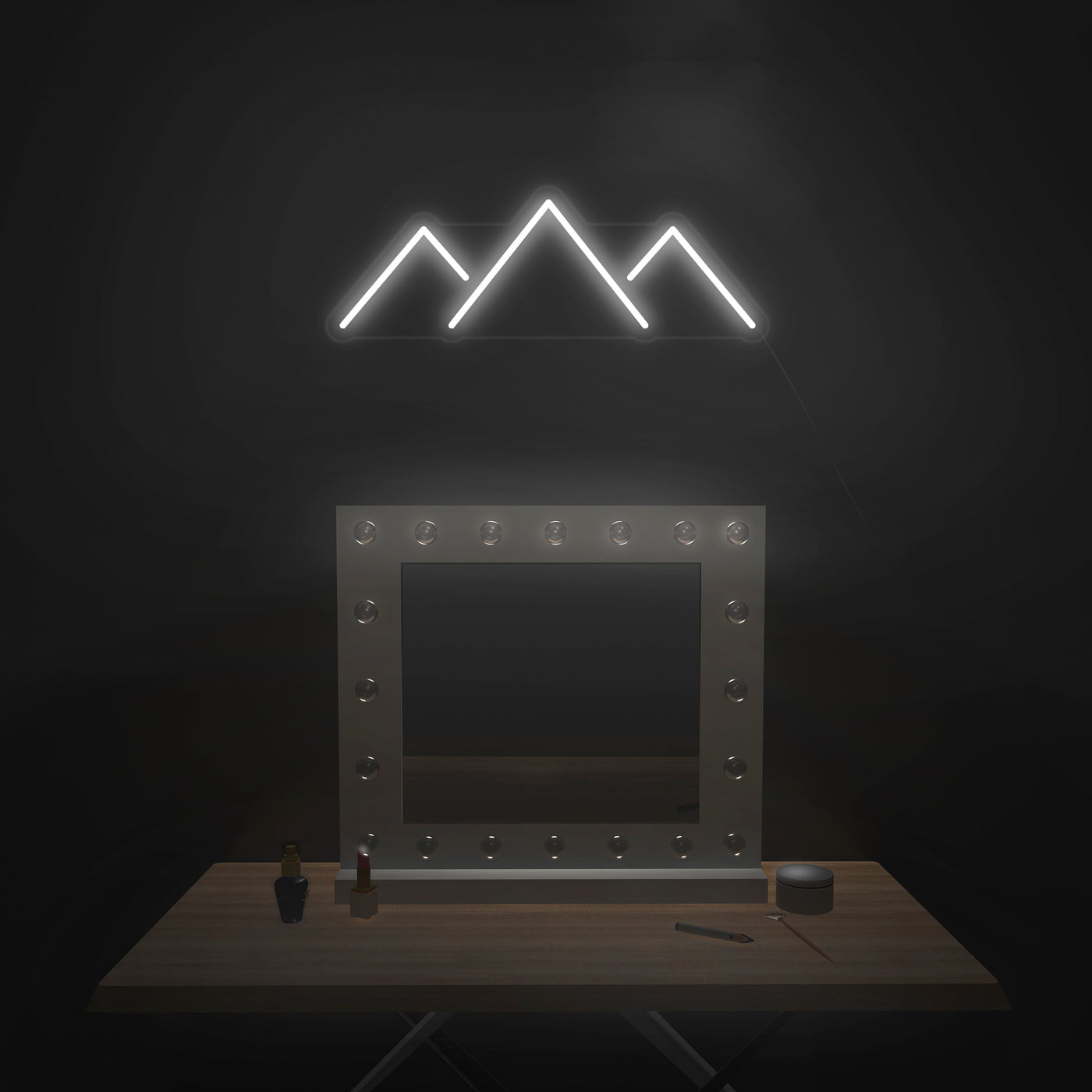 'Mountains' Neon Sign - Nuwave Neon