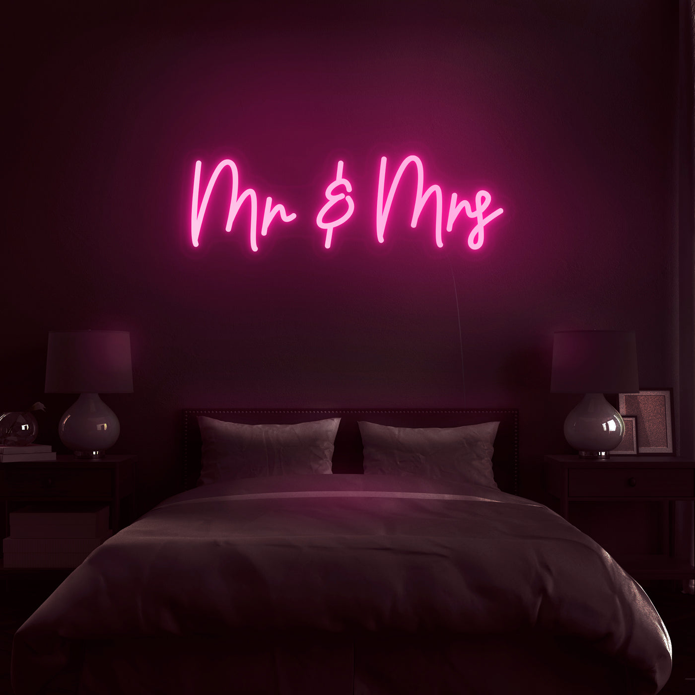 'Mr And Mrs' Neon Sign - Nuwave Neon