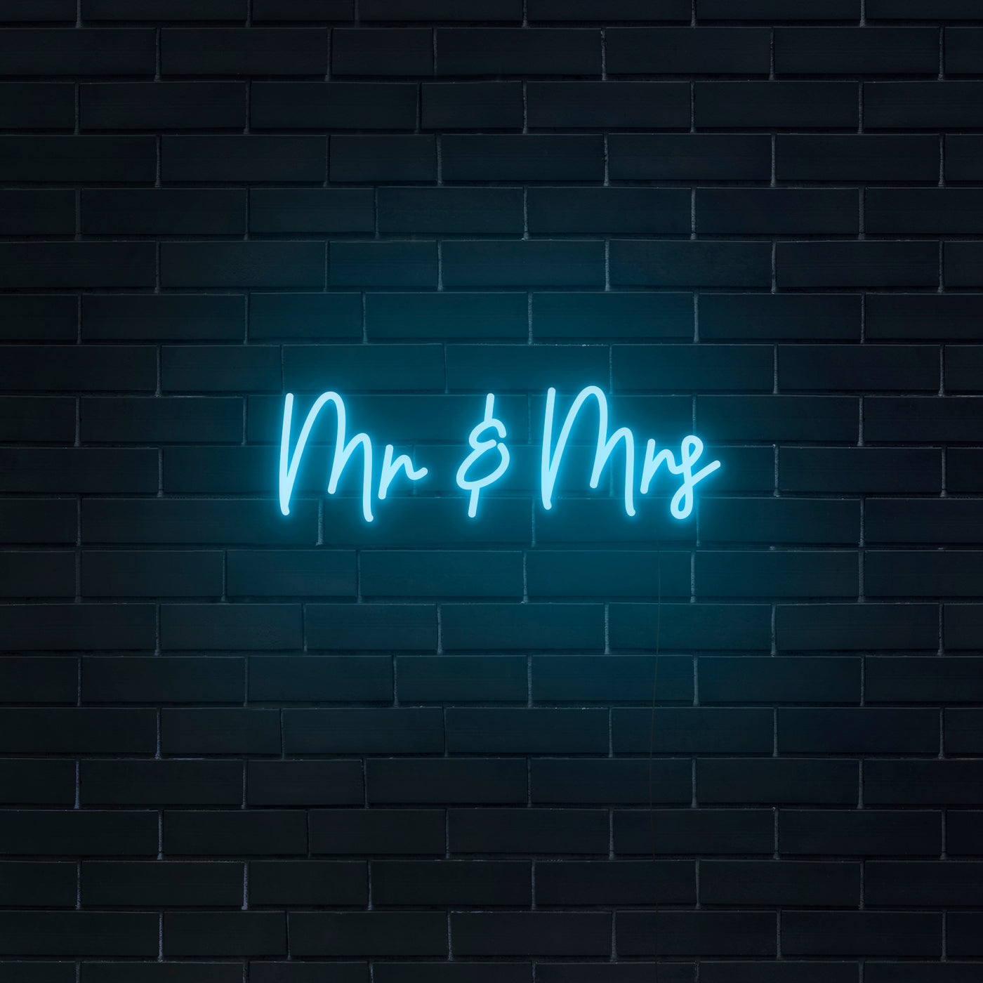 'Mr And Mrs' Neon Sign - Nuwave Neon