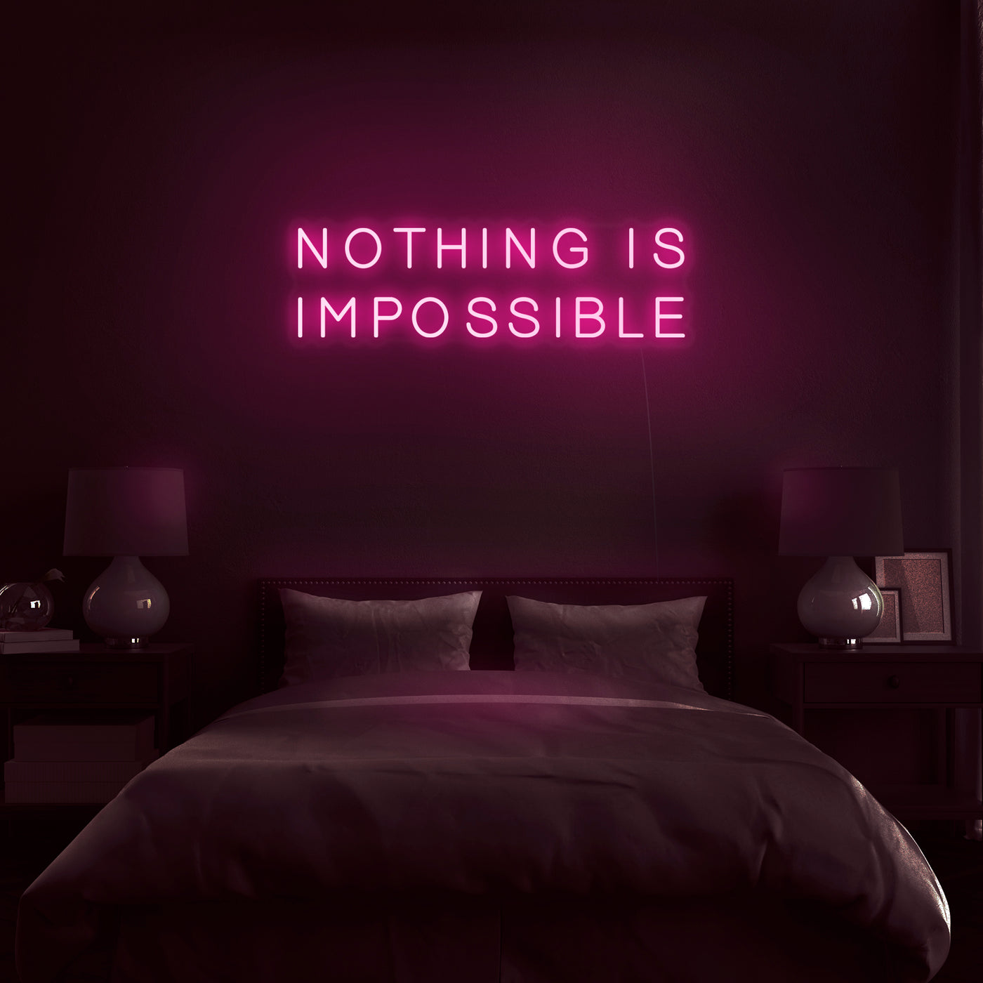 'Nothing Is Impossible' Neon Sign - Nuwave Neon