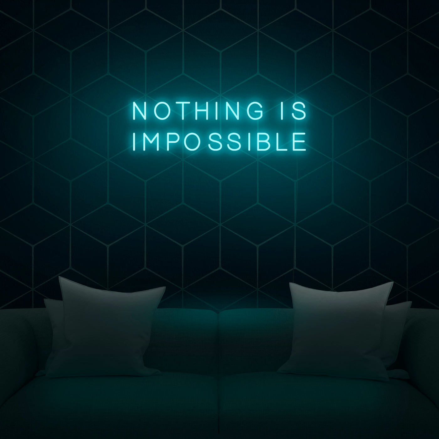 'Nothing Is Impossible' Neon Sign - Nuwave Neon