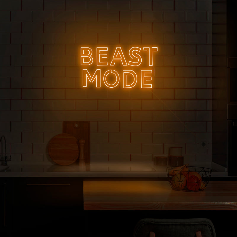'Beast Mode' Neon Sign - Nuwave Neon