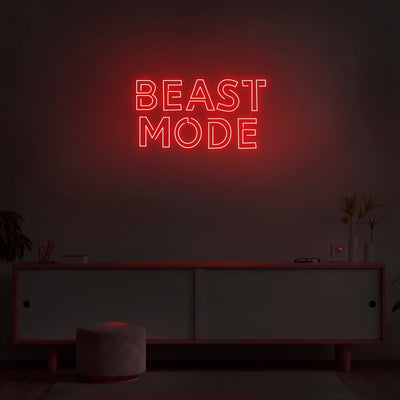 'Beast Mode' Neon Sign - Nuwave Neon