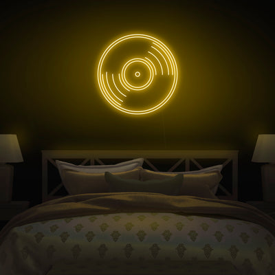 'Vinyl Record' Neon Sign - Nuwave Neon