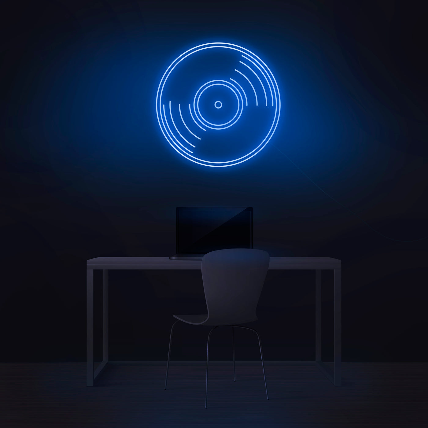 'Vinyl Record' Neon Sign - Nuwave Neon