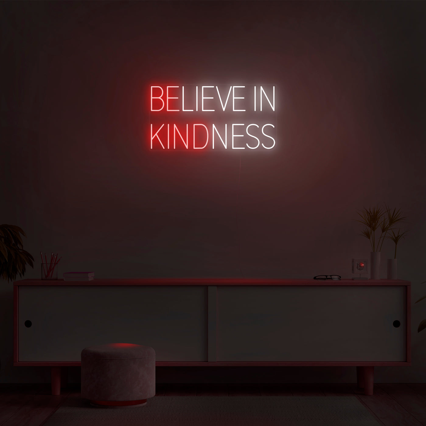 'Believe In Kindness' Neon Sign - Nuwave Neon