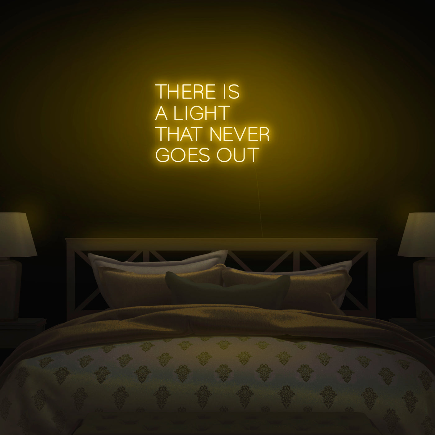 'There Is A Light That Never Goes Out' Neon Sign - Nuwave Neon