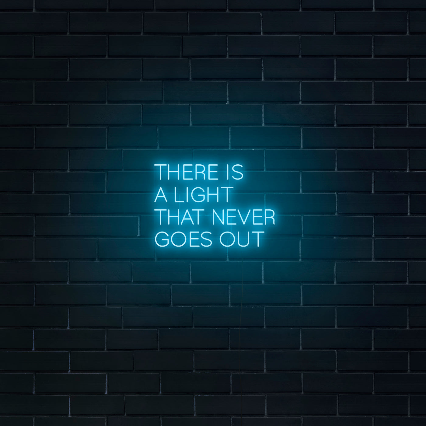 'There Is A Light That Never Goes Out' Neon Sign - Nuwave Neon