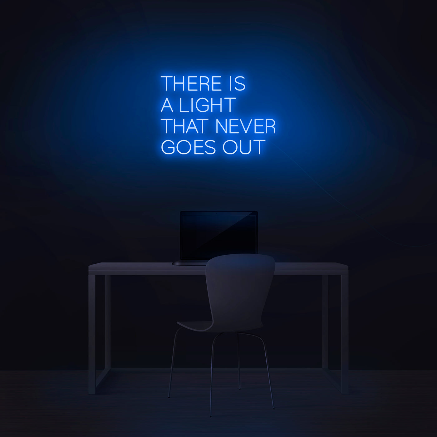 'There Is A Light That Never Goes Out' Neon Sign - Nuwave Neon