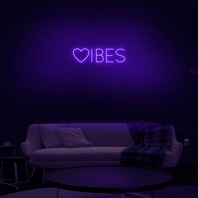 'Vibes' Neon Sign - Nuwave Neon