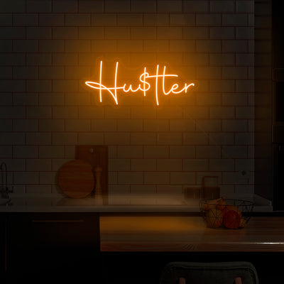 'Hu$tler' Neon Sign - Nuwave Neon