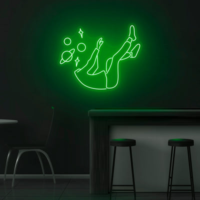 'Space Head' Neon Sign - Nuwave Neon