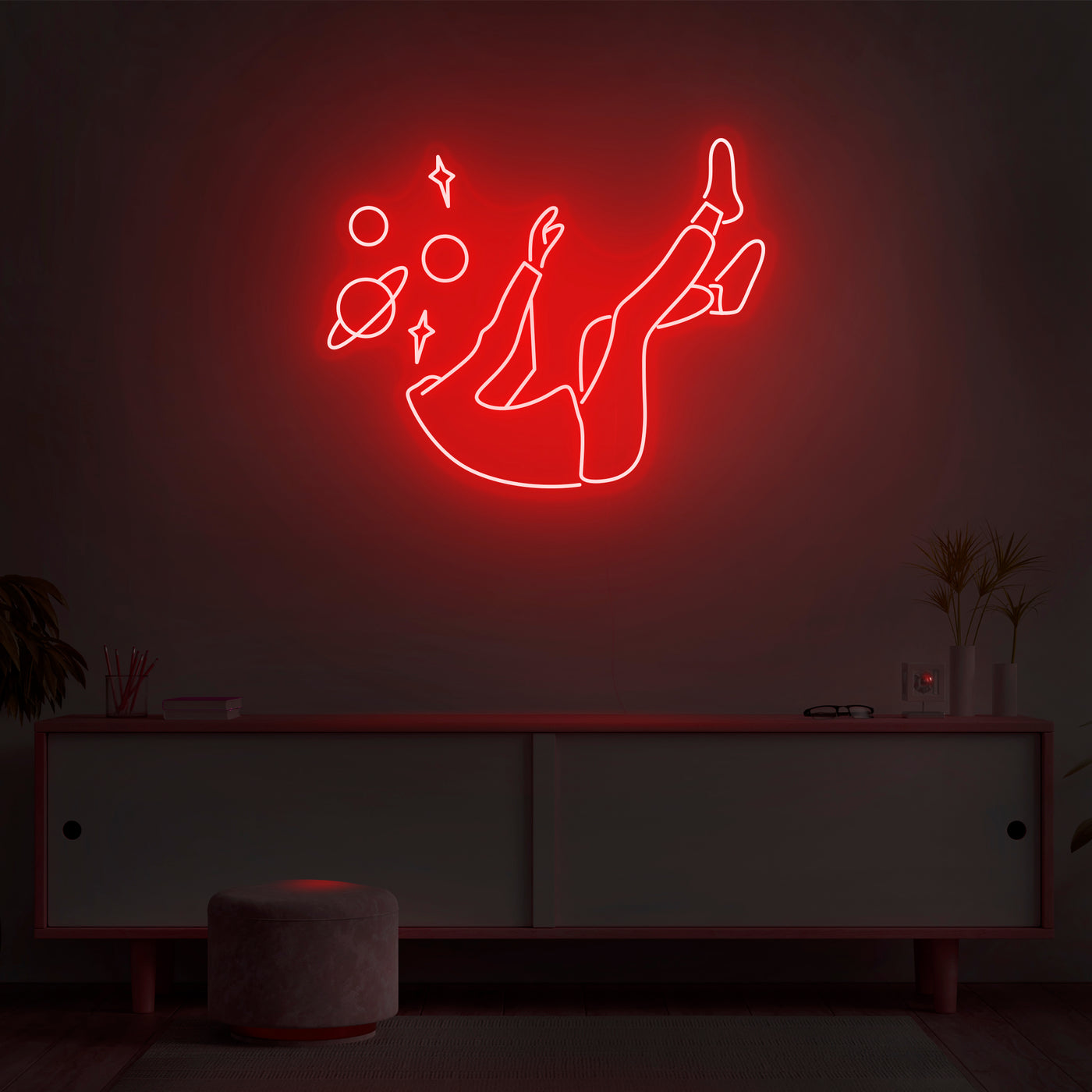 'Space Head' Neon Sign - Nuwave Neon