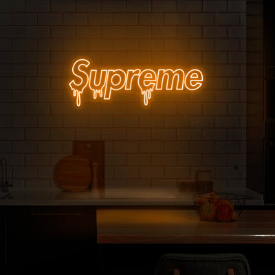 'Supreme Drip' Neon Sign - Nuwave Neon