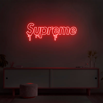 'Supreme Drip' Neon Sign - Nuwave Neon