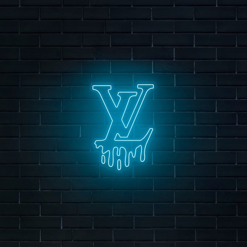 Louis Vuitton Dripping Logo Pattern