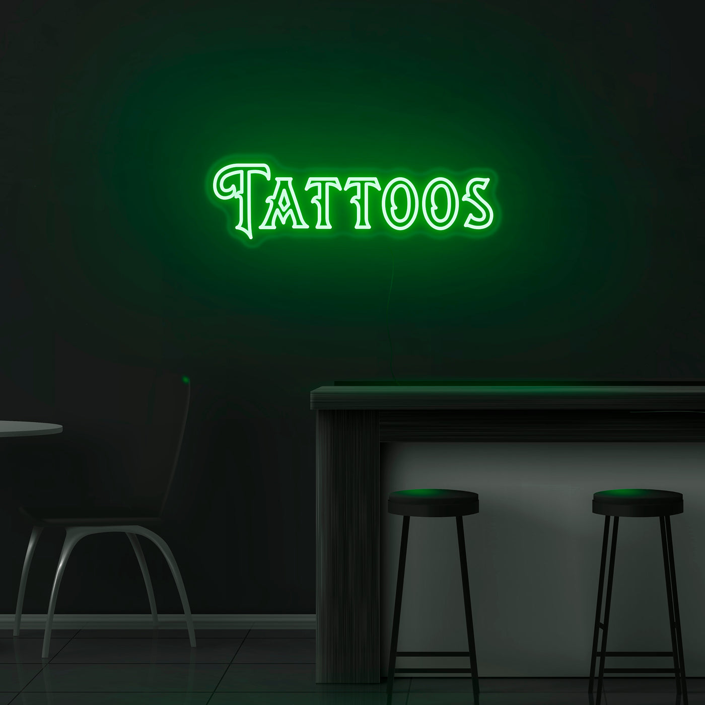 'Tattoos' Neon Sign - Nuwave Neon