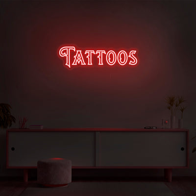 'Tattoos' Neon Sign - Nuwave Neon