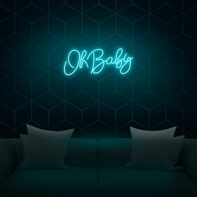 'Oh Baby' Neon Sign - Nuwave Neon