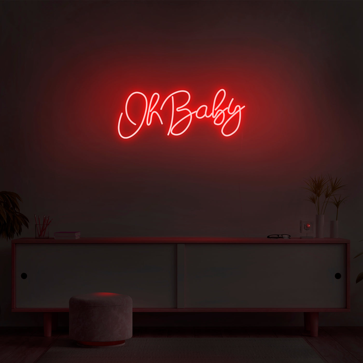 'Oh Baby' Neon Sign - Nuwave Neon