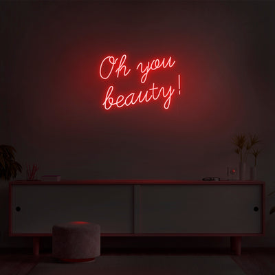 'Oh You Beauty' Neon Sign - Nuwave Neon