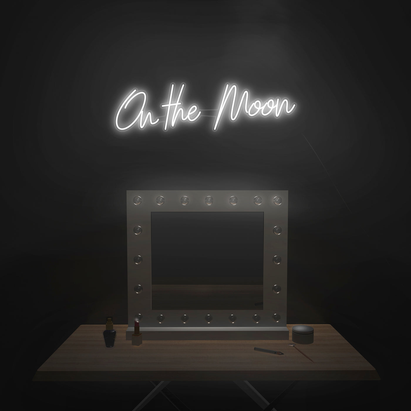 'On The Moon' Neon Sign - Nuwave Neon