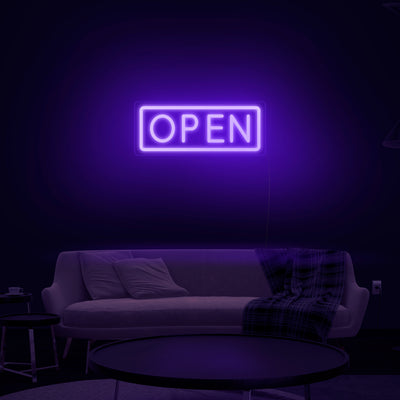 'Open' Neon Sign - Nuwave Neon