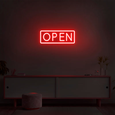 'Open' Neon Sign - Nuwave Neon