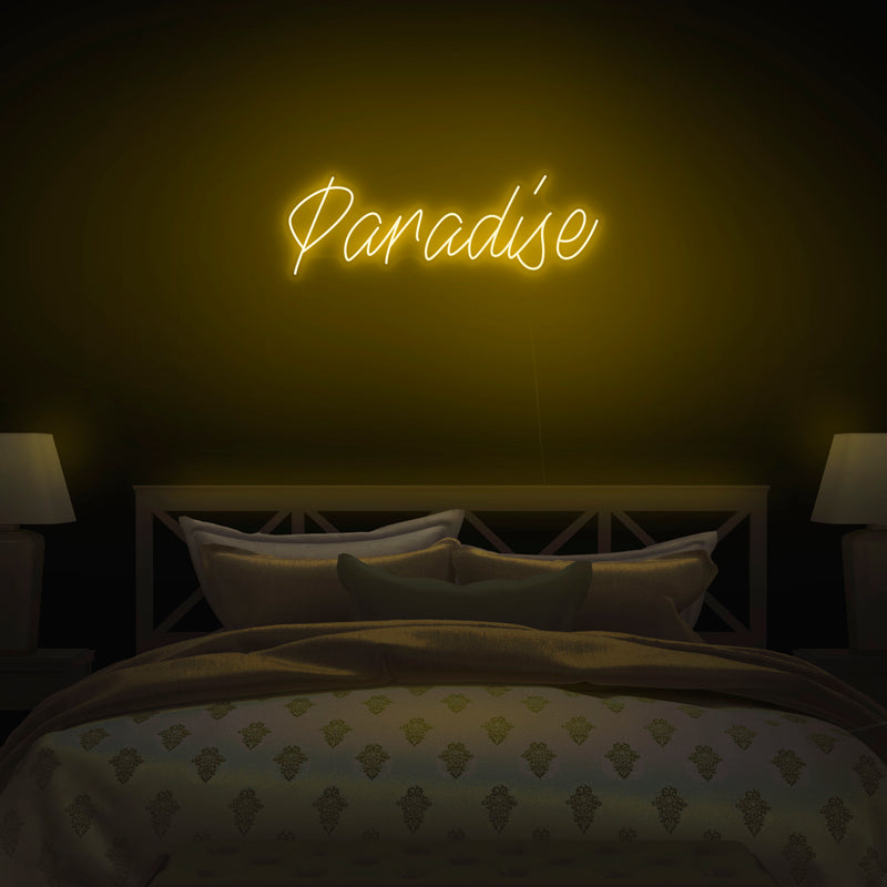 'Paradise' Neon Sign - Nuwave Neon