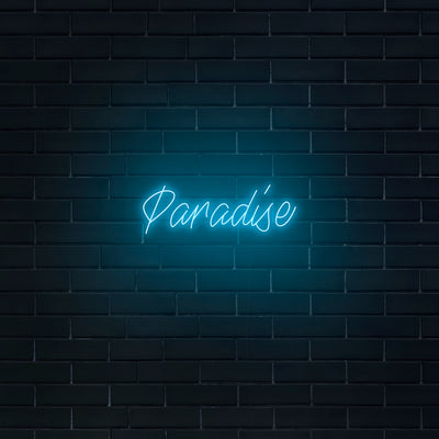 'Paradise' Neon Sign - Nuwave Neon