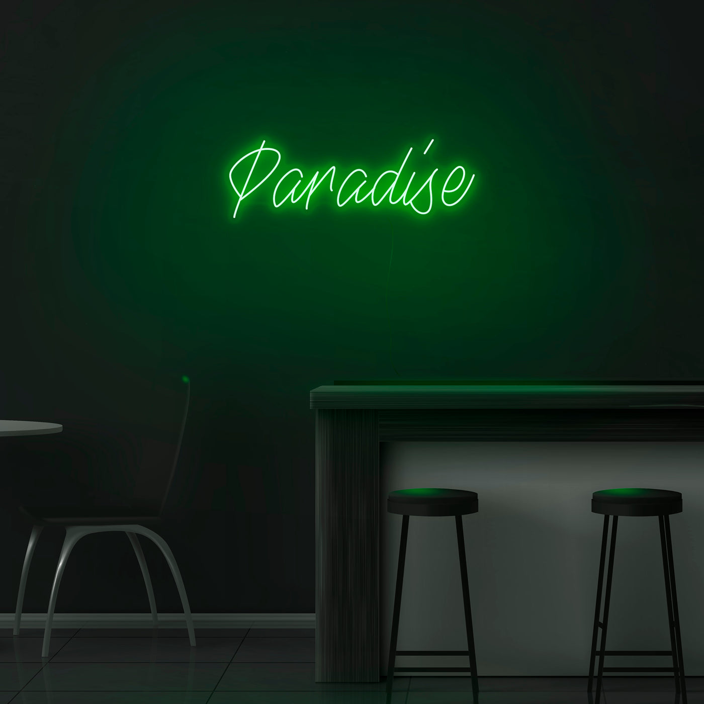 'Paradise' Neon Sign - Nuwave Neon