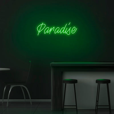 'Paradise' Neon Sign - Nuwave Neon