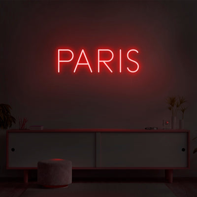 'Paris' Neon Sign - Nuwave Neon