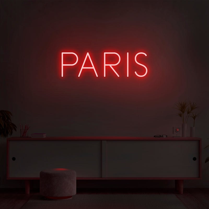 'Paris' Neon Sign - Nuwave Neon