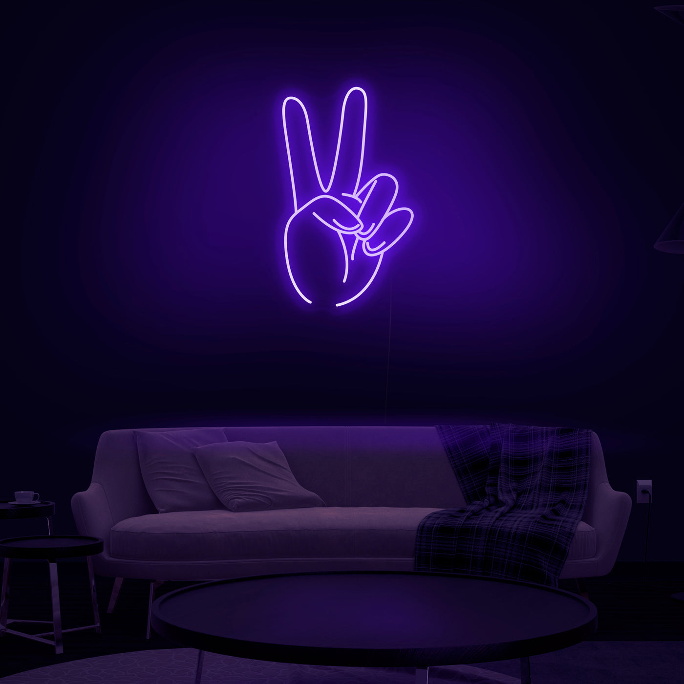 'Peace And Love' Neon Sign - Nuwave Neon