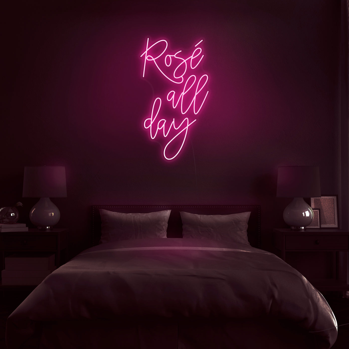 'Rose All Day' Neon Sign - Nuwave Neon