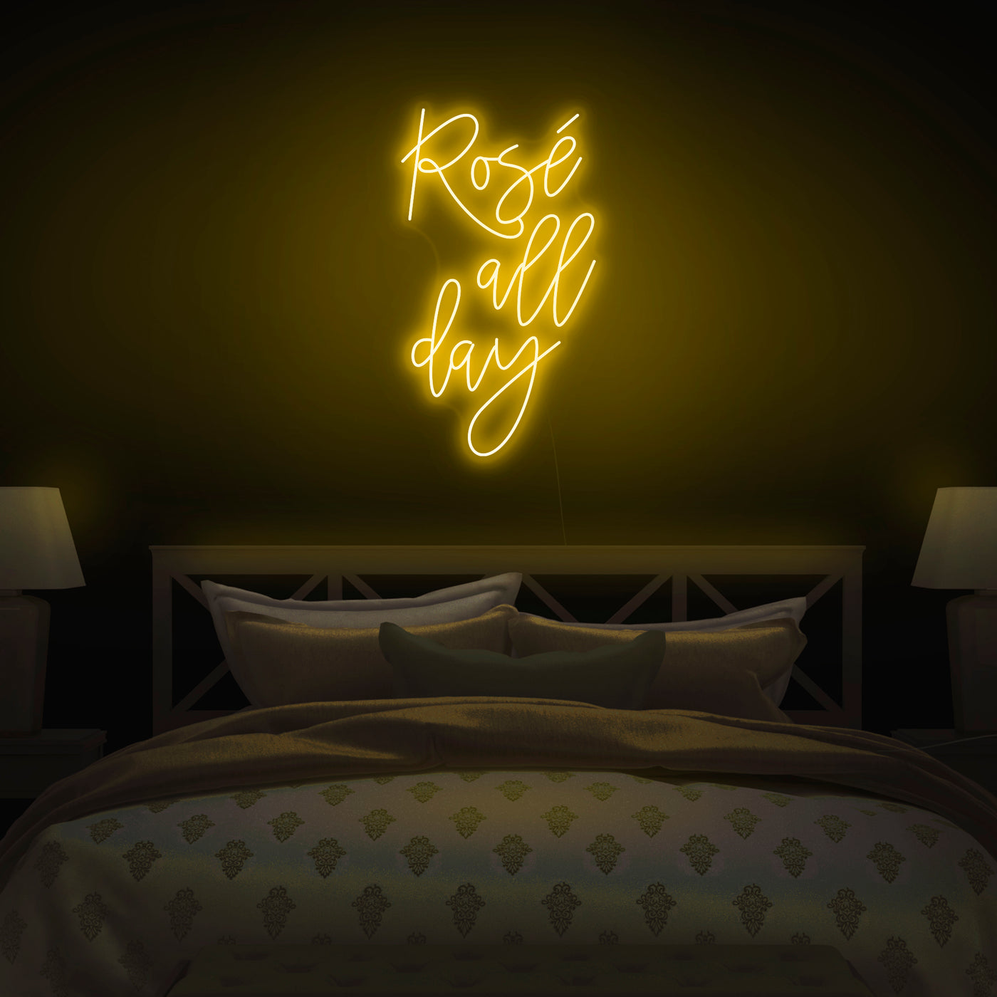 'Rose All Day' Neon Sign - Nuwave Neon