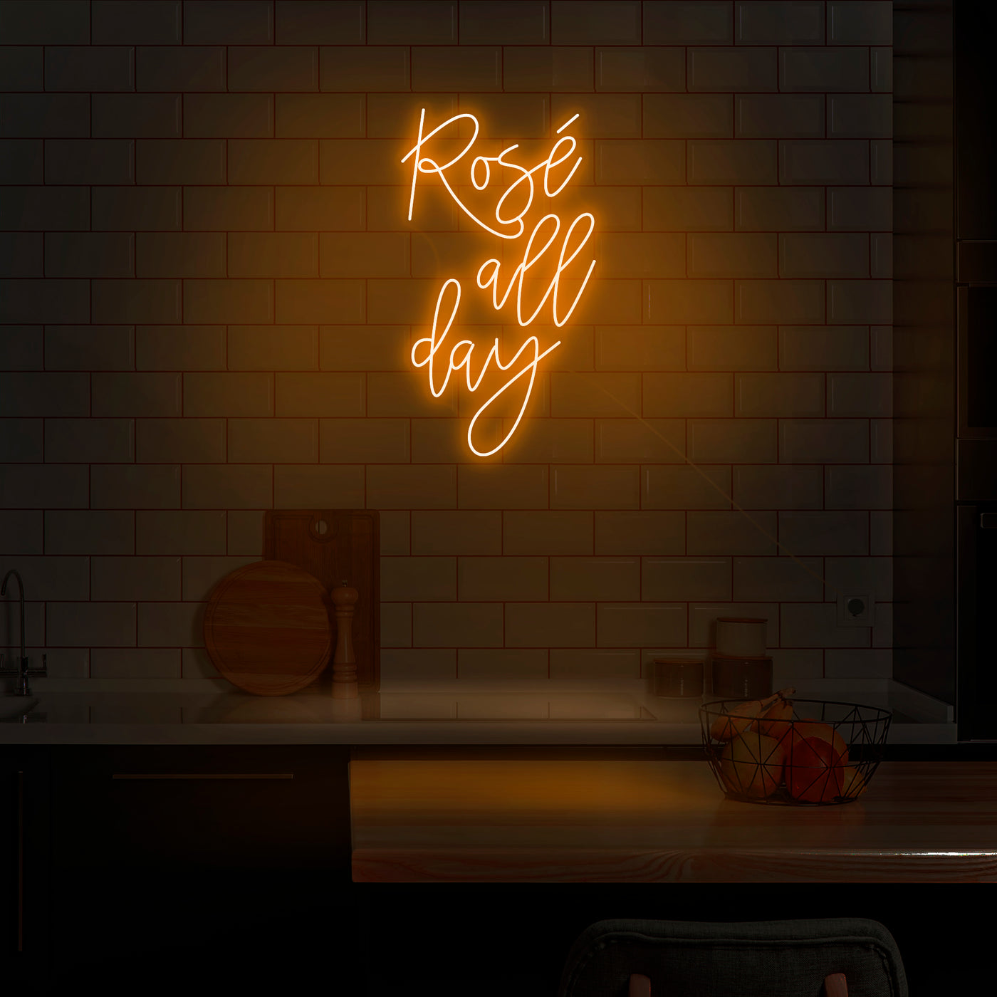 'Rose All Day' Neon Sign - Nuwave Neon