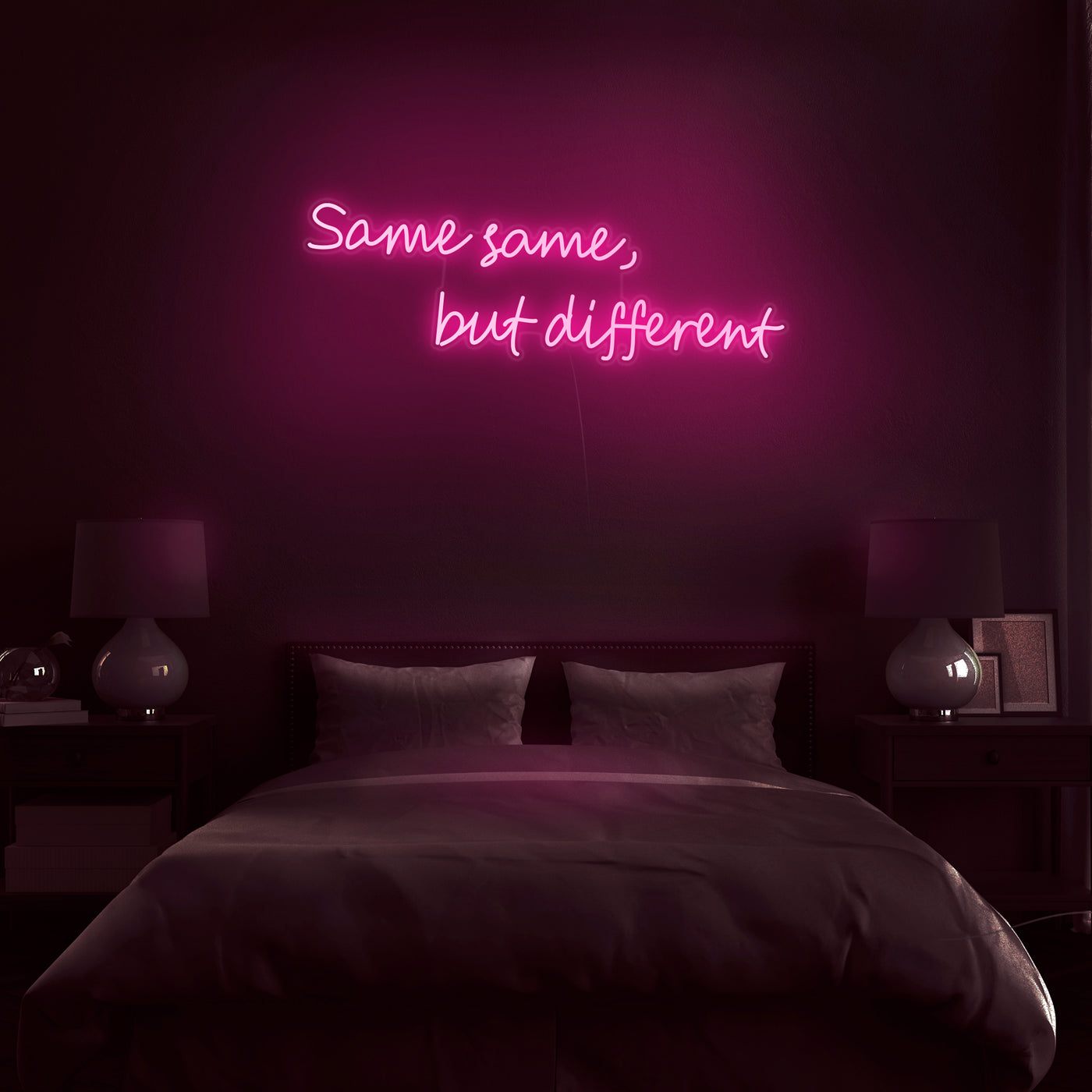 'Same Same, But Different..' Neon Sign - Nuwave Neon