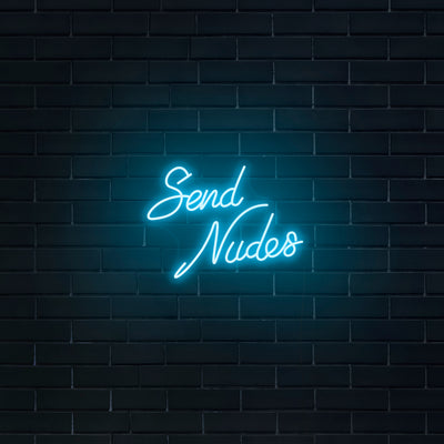 'Send Nudes' V2 Neon Sign - Nuwave Neon