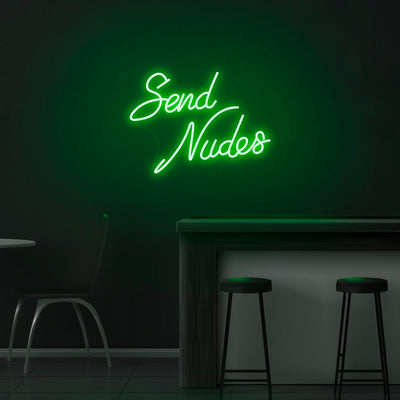 'Send Nudes' V2 Neon Sign - Nuwave Neon