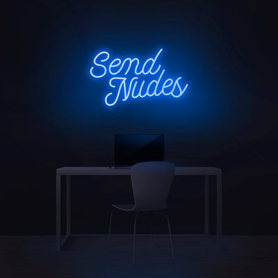 'Send Nudes' Neon Sign - Nuwave Neon