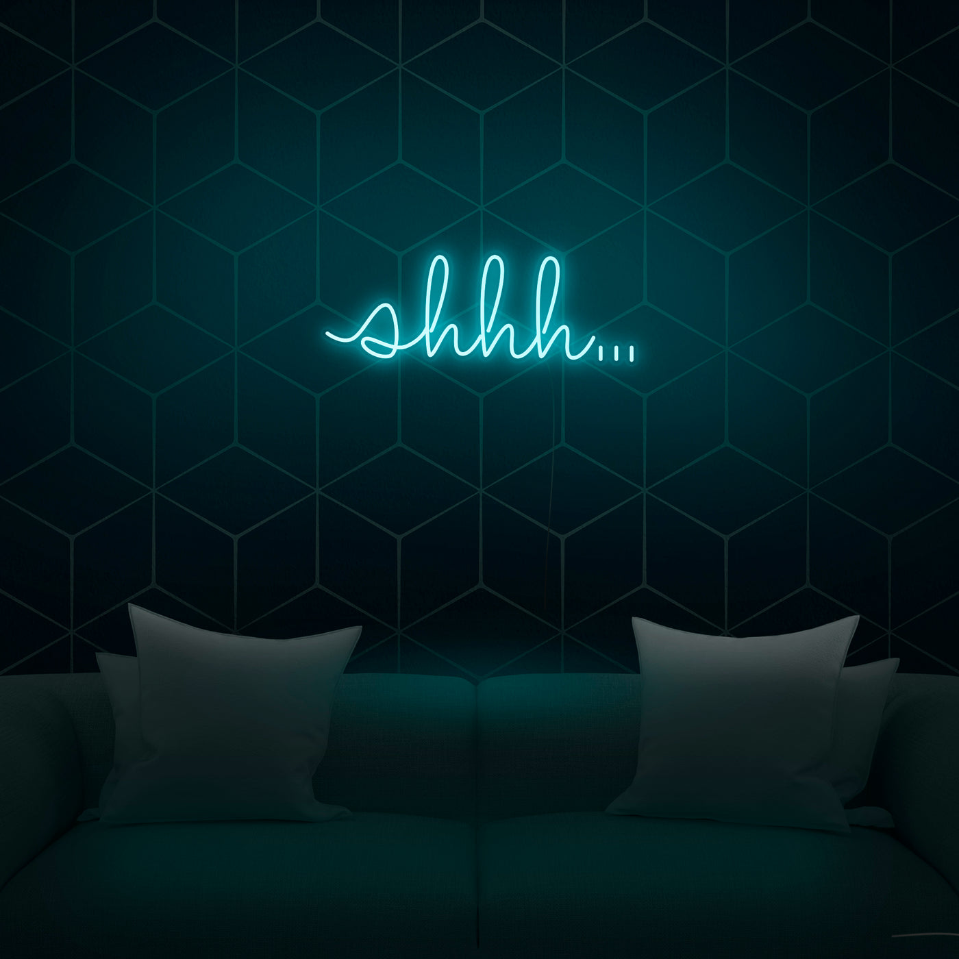 'Shhh..' Neon Sign - Nuwave Neon